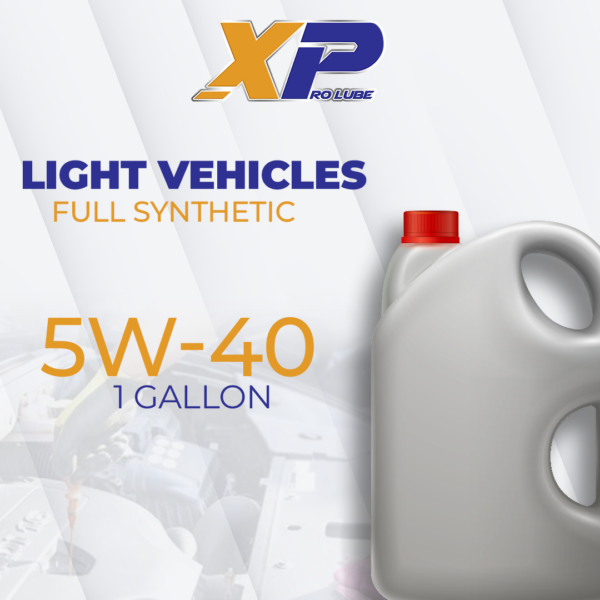 1-gallon 5w-40 viscosity motor oil