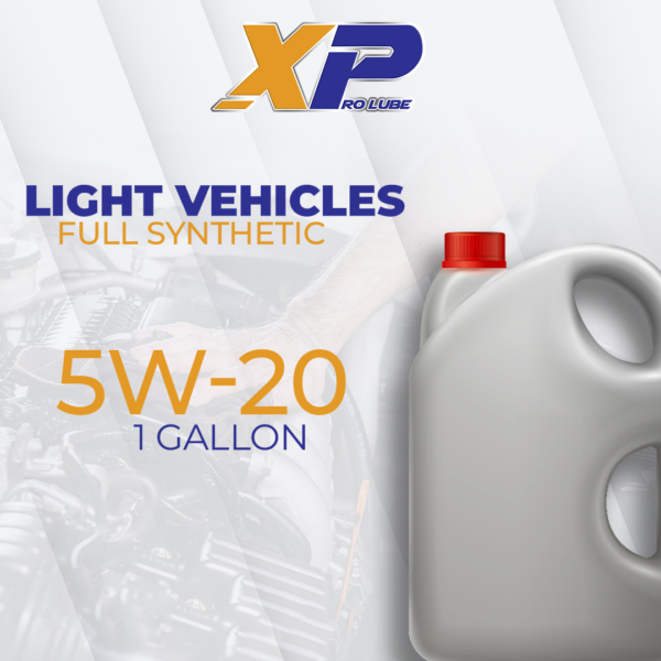 1-gallon 5w-20 viscosity motor oil