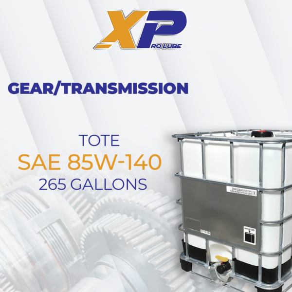 Tote 265-gallons SAE 85-w 140