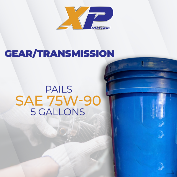 Pails 5-gallons SAE 75-w 90